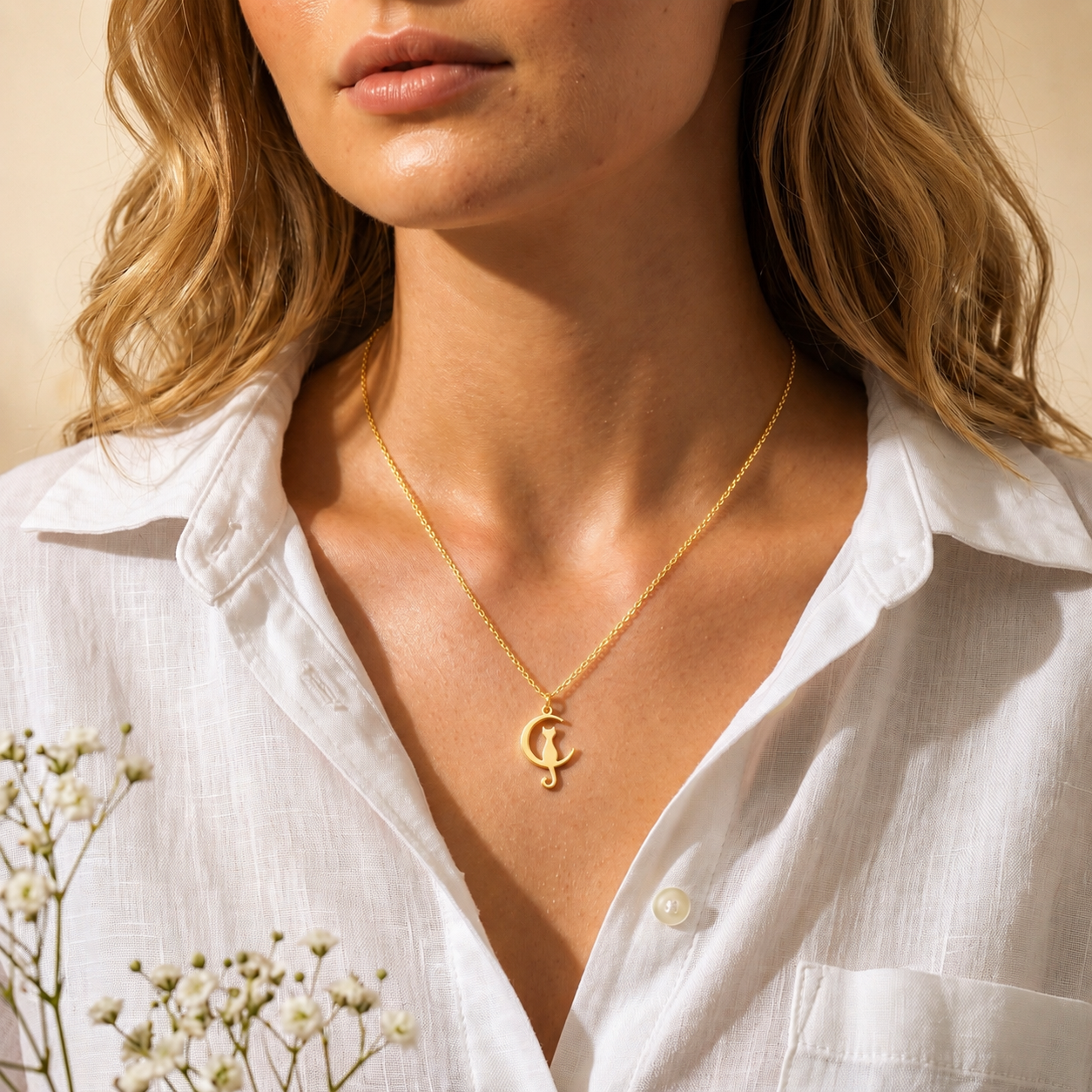Crescent Moon Necklace