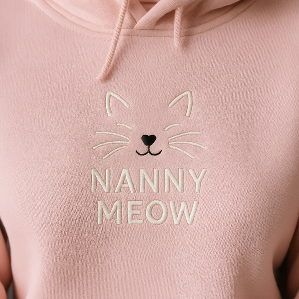 Ladies Nanny Meow Hoodies (Coming Soon! )Nanny Meow Hoodies (Coming Soon! )Kissing kittensNanny Meow Hoodies (Coming Soon! )pink hoodie
