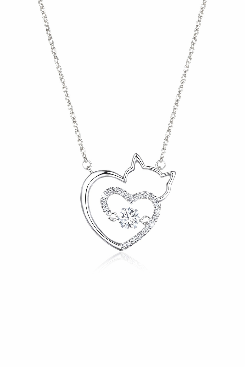 Heart & Soul Cat Pendant