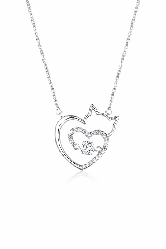 Heart & Soul Cat Pendant