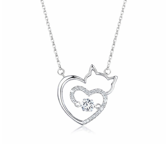 Heart & Soul Cat Pendant