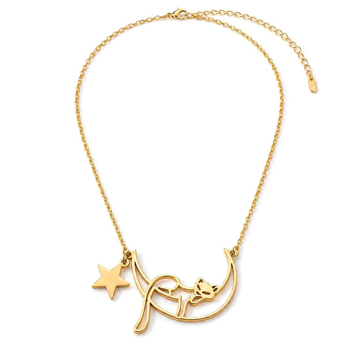 Stargazing Cat Necklace