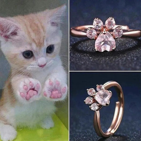 Paw Print Ring
